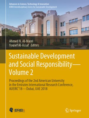 cover image of Sustainable Development and Social Responsibility—Volume 2